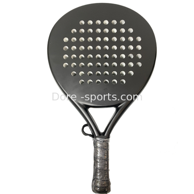 OEM  Padel Glassfiber Carbon Padel Racket 38mm Custom Logo And Design Racket For Competition Factory