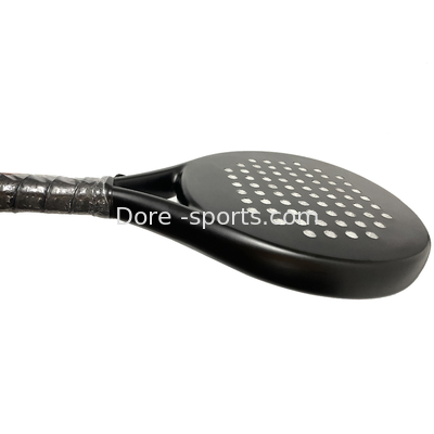 OEM  Padel Glassfiber Carbon Padel Racket 38mm Custom Logo And Design Racket For Competition Factory