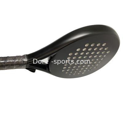 OEM  Padel Glassfiber Carbon Padel Racket 38mm Custom Logo And Design Racket For Competition Factory