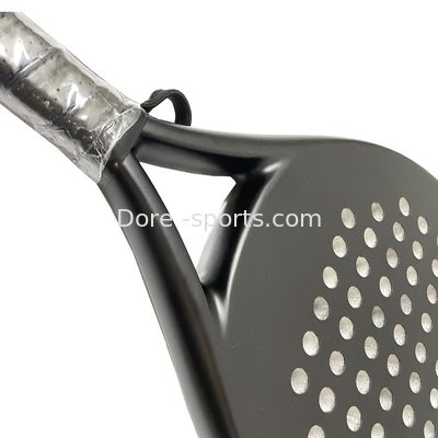 OEM  Padel Glassfiber Carbon Padel Racket 38mm Custom Logo And Design Racket For Competition Factory