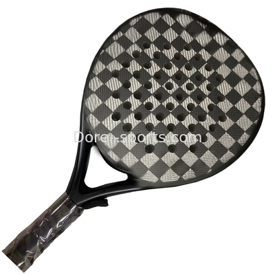 New Design Two Colors 3K Mix Fiber  Woven  Padel Racket & Beach Tennis Rackets for Woven