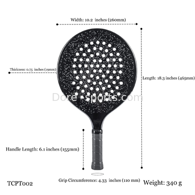 Tennis Premium Custom Design Brand Paddle  Professional Carbon Fiber Plus Padel Rough Surface Beach Tennis Rackets