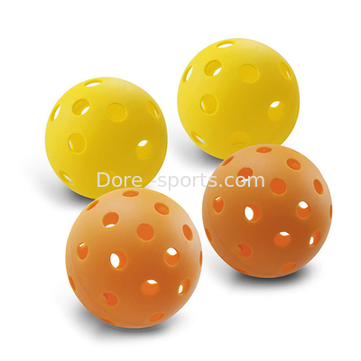 Uniker Sport Outdoor Pickleball Balls 40 Holes Training Pickleball USAPA Pickleball Competition Ball
