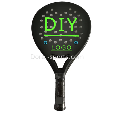 New Design Padel Racket Full Carbon Material Padel Racket &Beach Tennis Racket