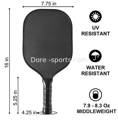 Top quality USAPA approved carbon cloth pickleball paddle