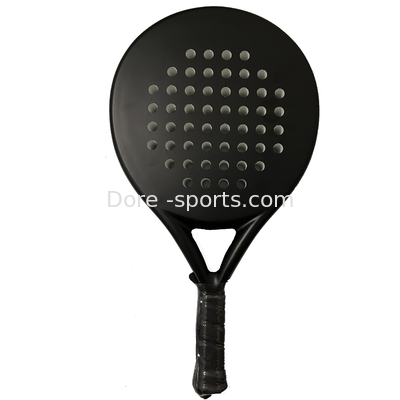 Hot Sale Padel Custom Design Your Logo 3K Carbon  Padel Racket ,Paddle Tennis Racket Round Racket Athlete Favorite