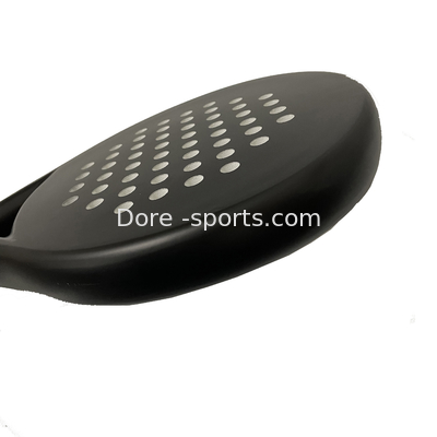 Hot Sale Padel Custom Design Your Logo 3K Carbon  Padel Racket ,Paddle Tennis Racket Round Racket Athlete Favorite