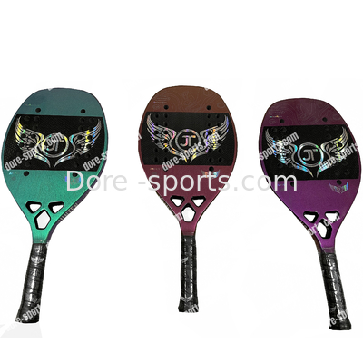 Hot Stamping Process High End  Design Beach Tennis   For The Play High Quality Wholesale Price Beach Tennis  Racket