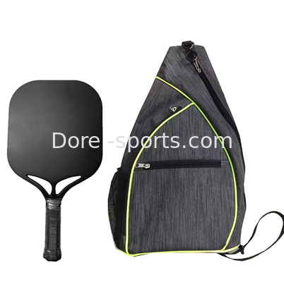 Pickleball Paddle Thermoformed T700 Borderless Carbon Surface&Pickleball Bag