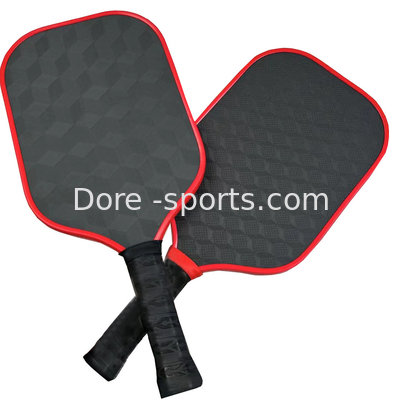 Custom Kevlar Pickleball Paddle  High Temperatature Moulding With Polymer Hneycomb and USAPA Tournament approved