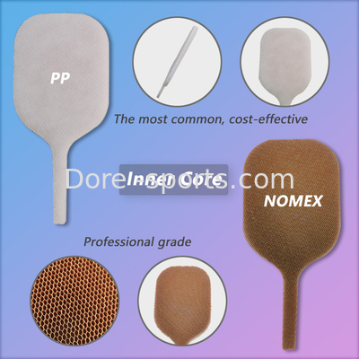 Custom Kevlar Pickleball Paddle  High Temperatature Moulding With Polymer Hneycomb and USAPA Tournament approved