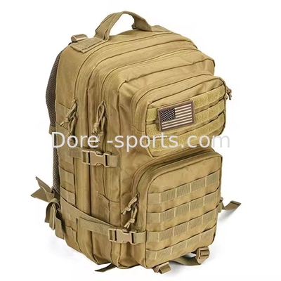 Camping Sport 600d Waterproof nylon Hiking Tactical Backpacks with Adjustable Shoulder Strap