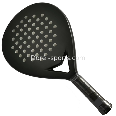 OEM Manufacturer Popular 3K 12K 18K Carbon Fiber Different Shape Custom Design Padel Rackets Padel Beach Rackets