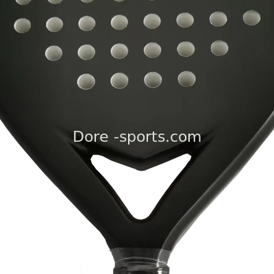 OEM Manufacturer Popular 3K 12K 18K Carbon Fiber Different Shape Custom Design Padel Rackets Padel Beach Rackets