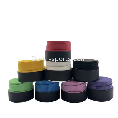 DD041 OEM Strong Feel PU Anti-slip Customized LOGO  Tennis Padel OverGrip Tape