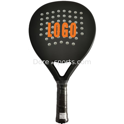 DD013Customize Design Professional High Quality Manufacturing Odm 3K 12K 18K Carbon Fiber Paddle Tennis Padel Racket