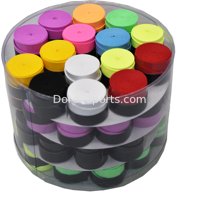 60pcs Replacement Anti-slip Racket Overgrips Over Grips Tennis Badminton Squash Racquet Tape Grips