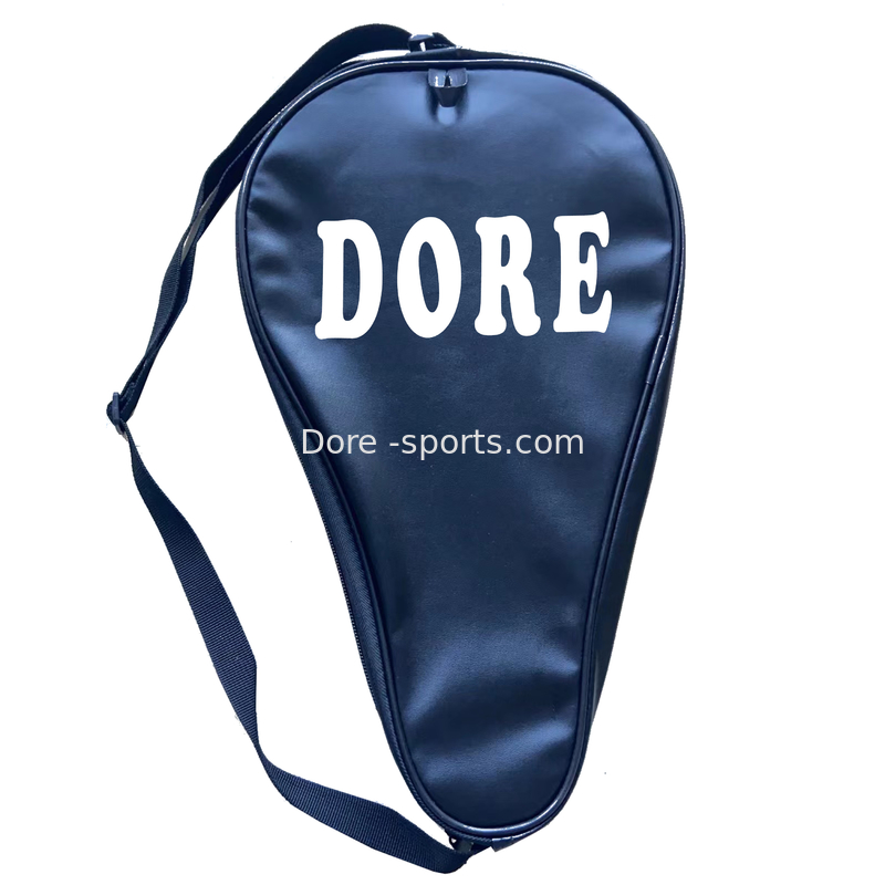 Leather Material Padel Accessories Racquet Sport Bags Paddle Cover Racket Bag