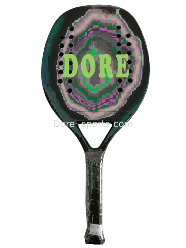 Good Quality Factory Hot Sales Racchette Carbon Fiber Beach Tennis Racket Paddle For Athletes With the Best Beach Tennis