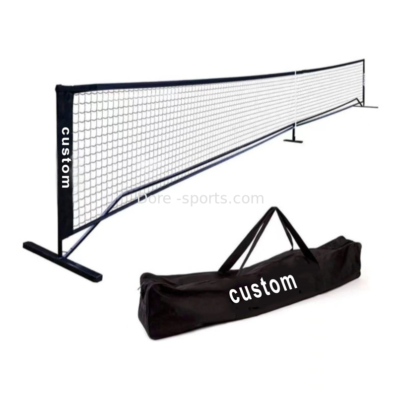 Latest Design Pickleball Net Steel 22ft Customized Pickleball Net With Carry Bag Wholesale