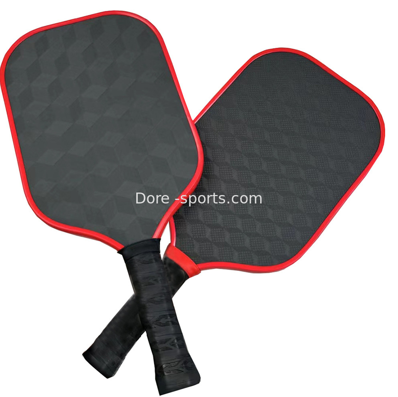 Custom Kevlar Pickleball Paddle  High Temperatature Moulding With Polymer Hneycomb and USAPA Tournament approved
