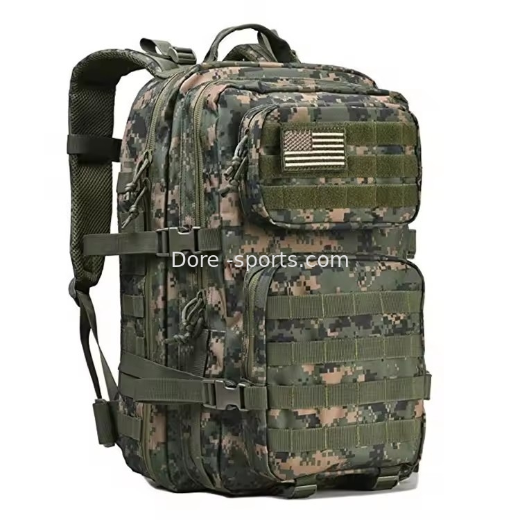 Camping Sport 600d Waterproof nylon Hiking Tactical Backpacks with Adjustable Shoulder Strap