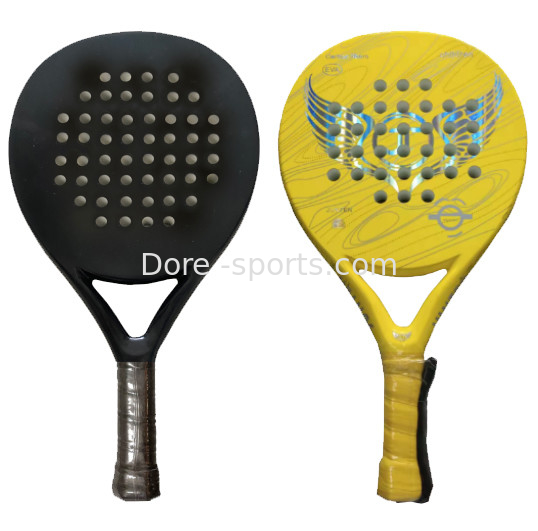 Small Size Junior Paddle Tennis Racket Custom Fiber Glass Padel Racket for Kids  Children